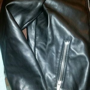 ZARA Leather Coat